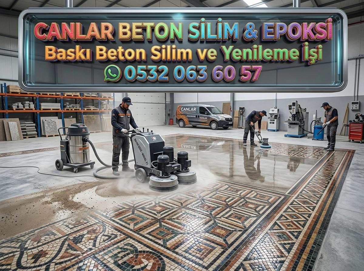 BASKI BETON SİLİM VE YENİLEME İŞİ
