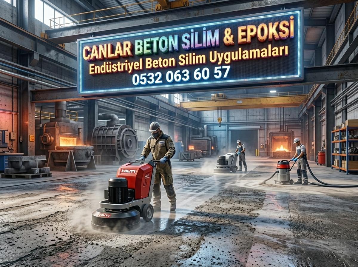 ENDÜSTRİYEL BETON SİLİM UYGULAMALARI
