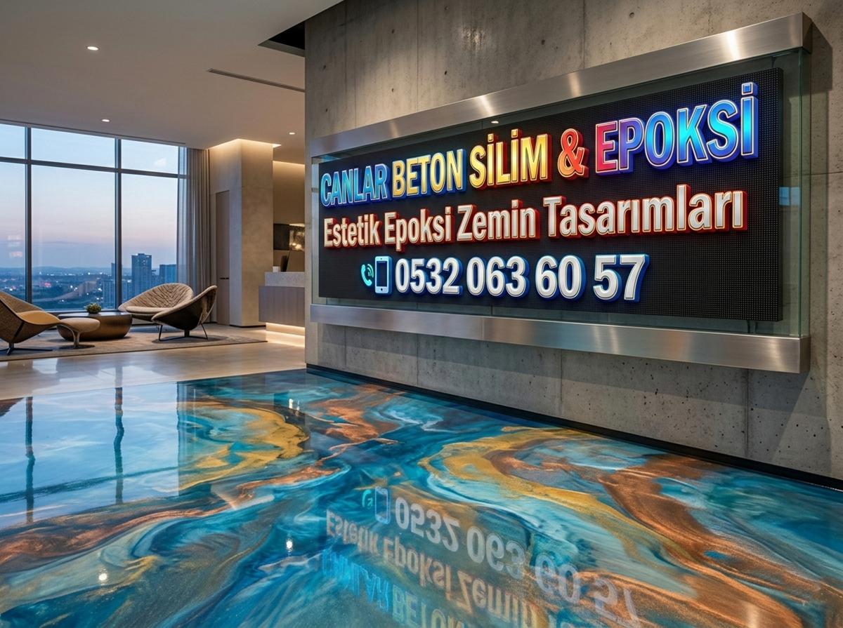 ESTETİK EPOKSİ ZEMİN TASARIMLARI
