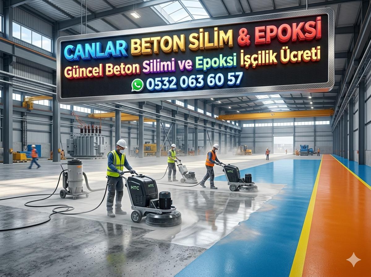 GÜNCEL BETON VE EPOKSİ İŞÇİLİK ÜCRETİ