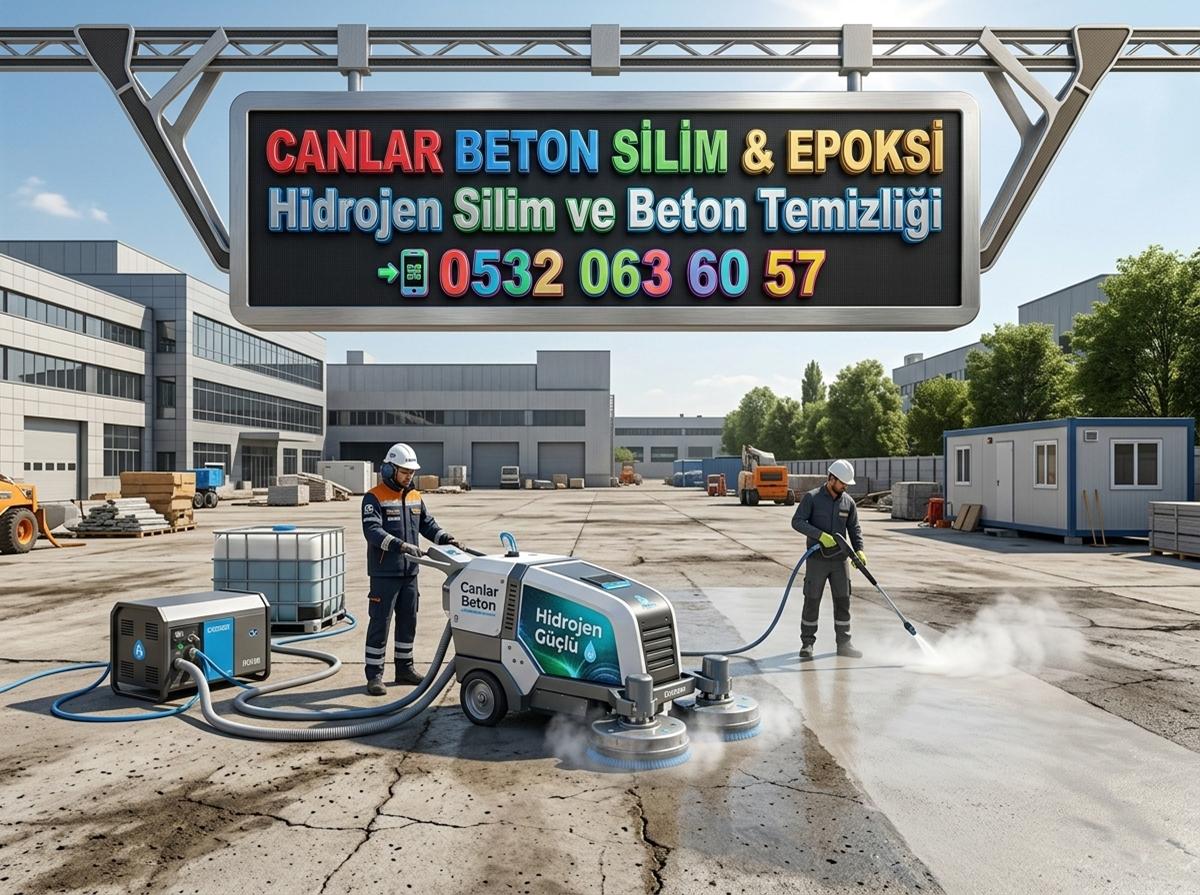 HİDROJEN SİLİM VE BETON TEMİZLİĞİ