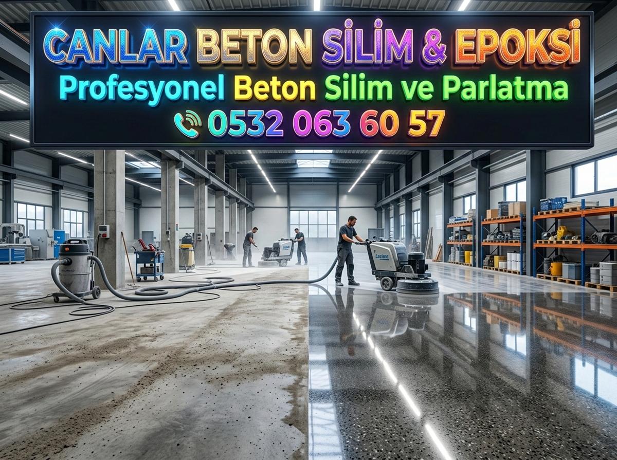PROFESYONEL BETON SİLİM VE PARLATMA