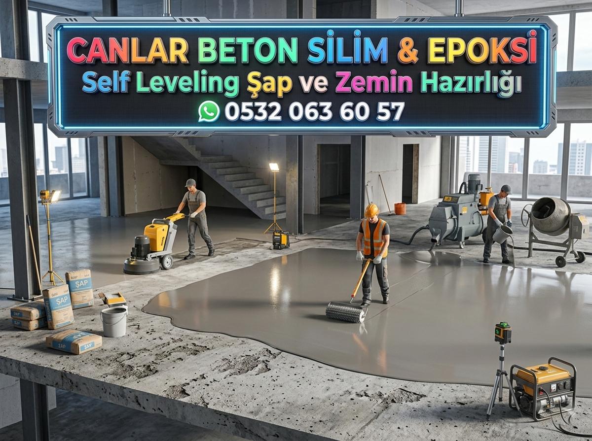 SELF LEVELING ŞAP VE ZEMİN HAZIRLIĞI