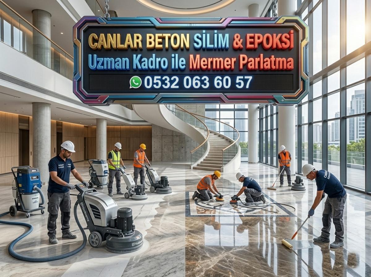 UZMAN KADRO İLE MERMER PARLATMA