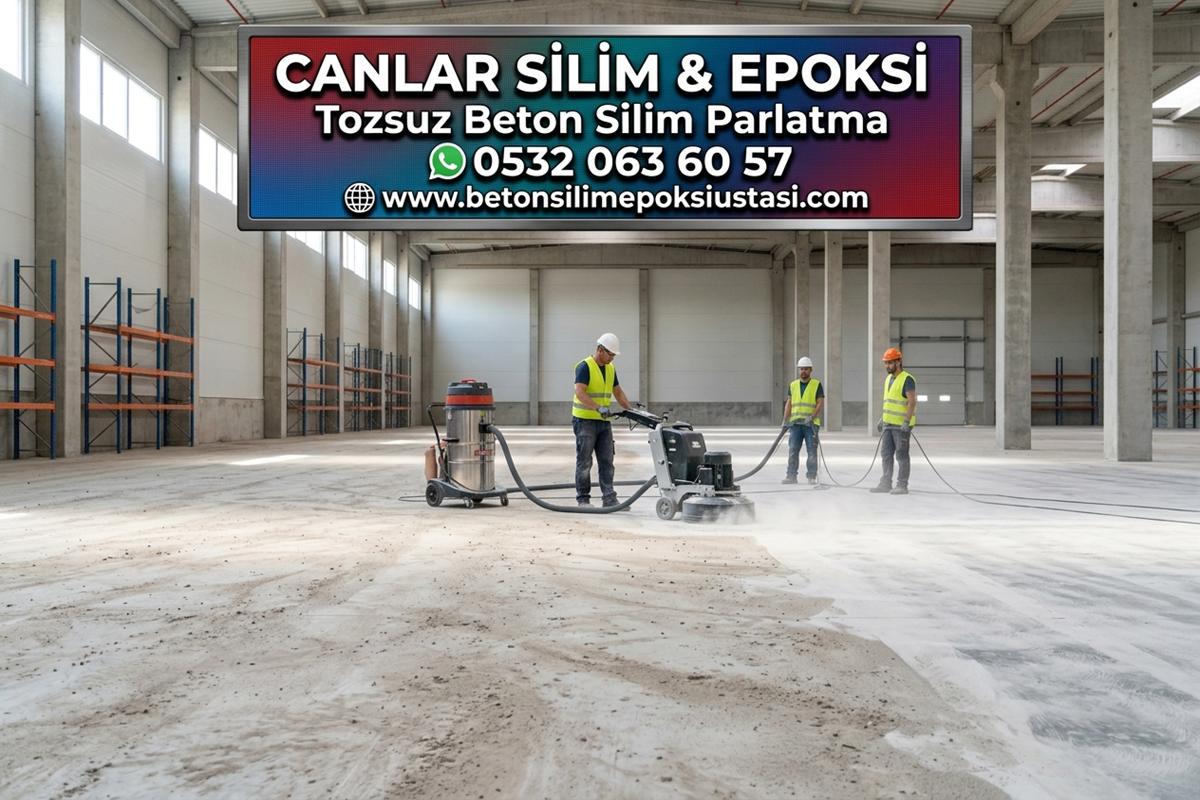 TOZSUZ BETON SİLİM PARLATMA