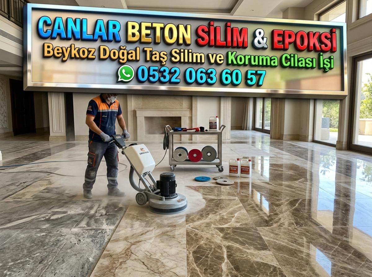BEYKOZ DOĞAL TAŞ SİLİM VE KORUMA CİLASI İŞİ