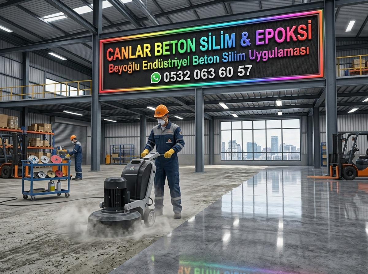 BEYOĞLU ENDÜSTRİYEL BETON SİLİM UYGULAMASI