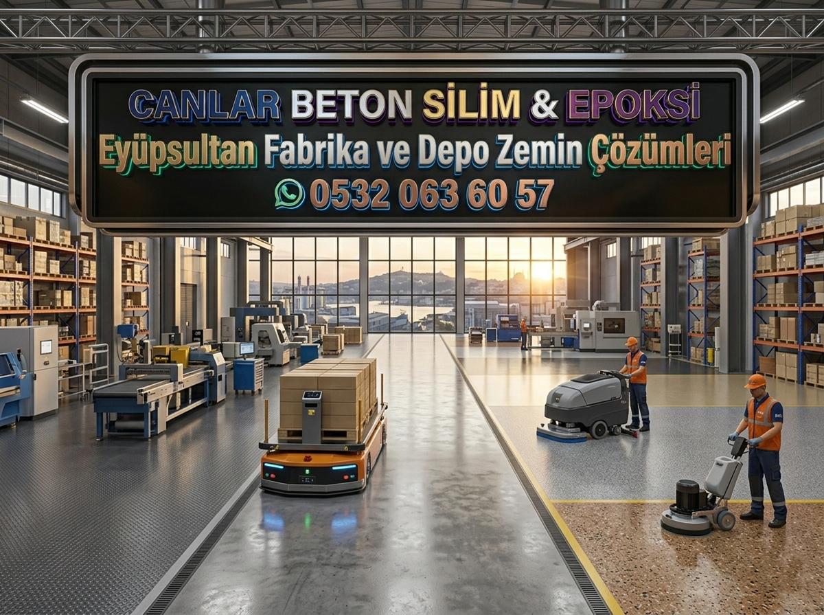 EYÜPSULTAN FABRİKA VE DEPO ZEMİN ÇÖZÜMLERİ