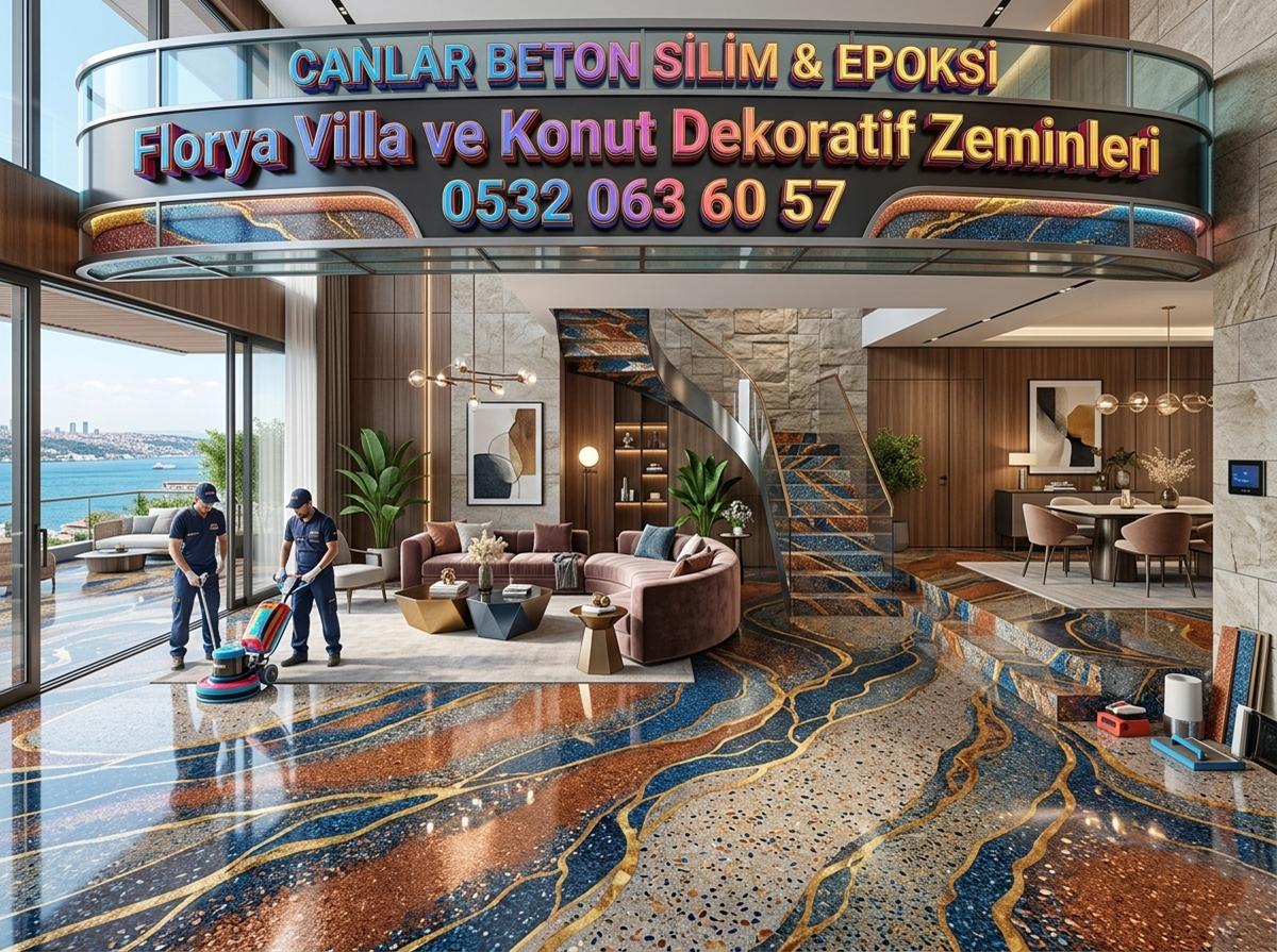 FLORYA VİLLA VE KONUT DEKORATİF ZEMİNLERİ