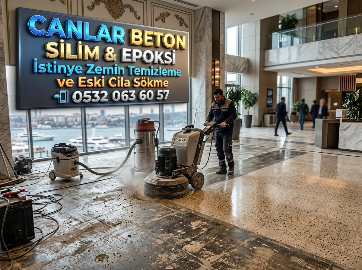 İSTİNYE ZEMİN TEMİZLEME VE ESKİ CİLA SÖKME