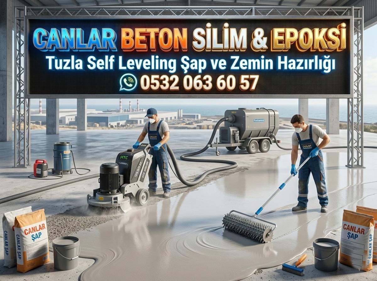 TUZLA SELF LEVELING ŞAP VE ZEMİN HAZIRLIĞI