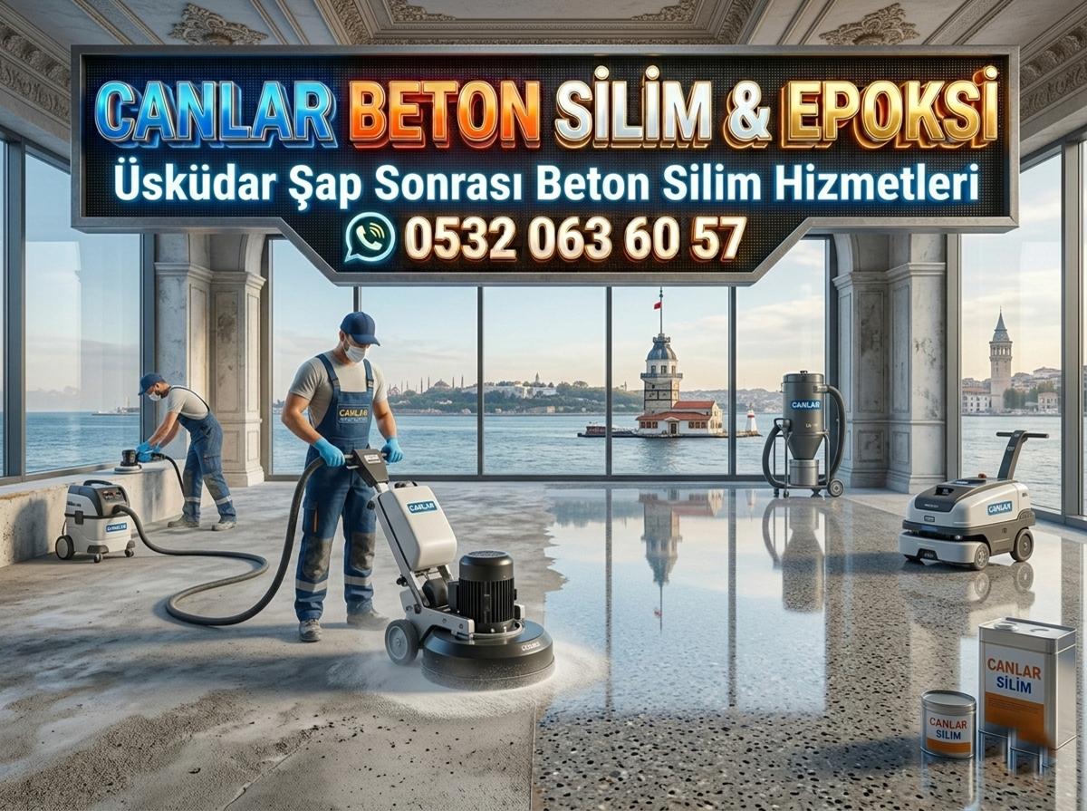 ÜSKÜDAR ŞAP SONRASI BETON SİLİM HİZMETLERİ